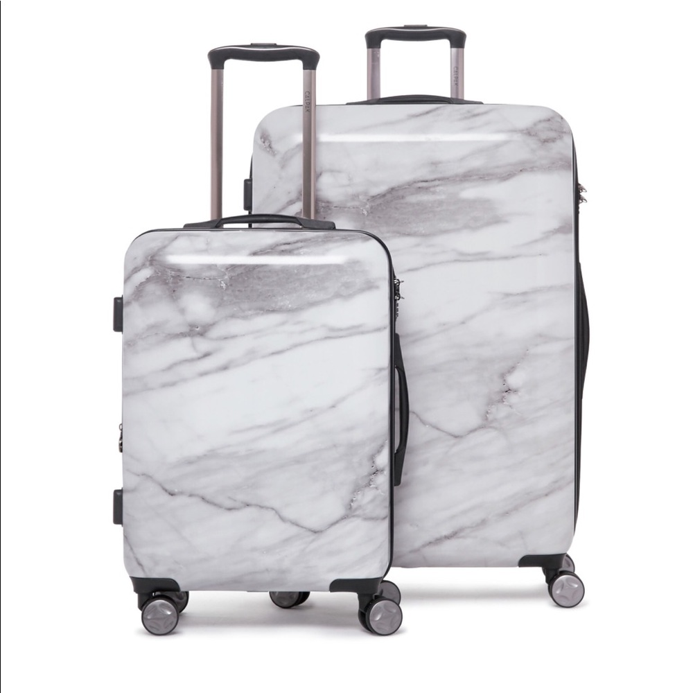 MEDIUM Calpak Luggage - ASTYLL - MILK MARBLE